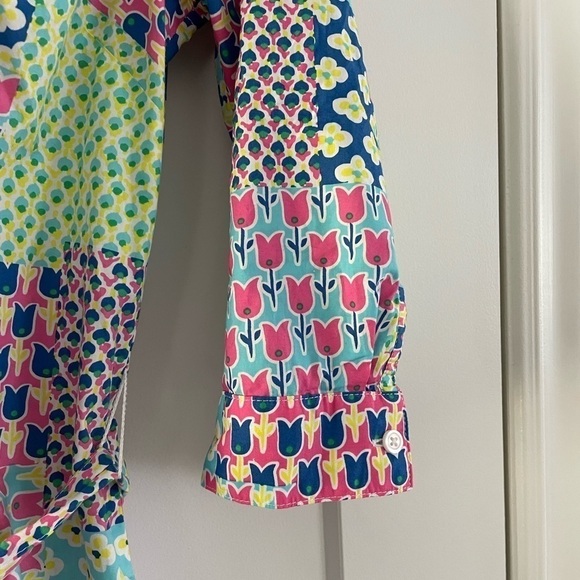 Talbots Belted Shirt Dress size 6 petites - Picture 6 of 12